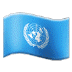 🇺🇳 flag: United Nations display on Samsung